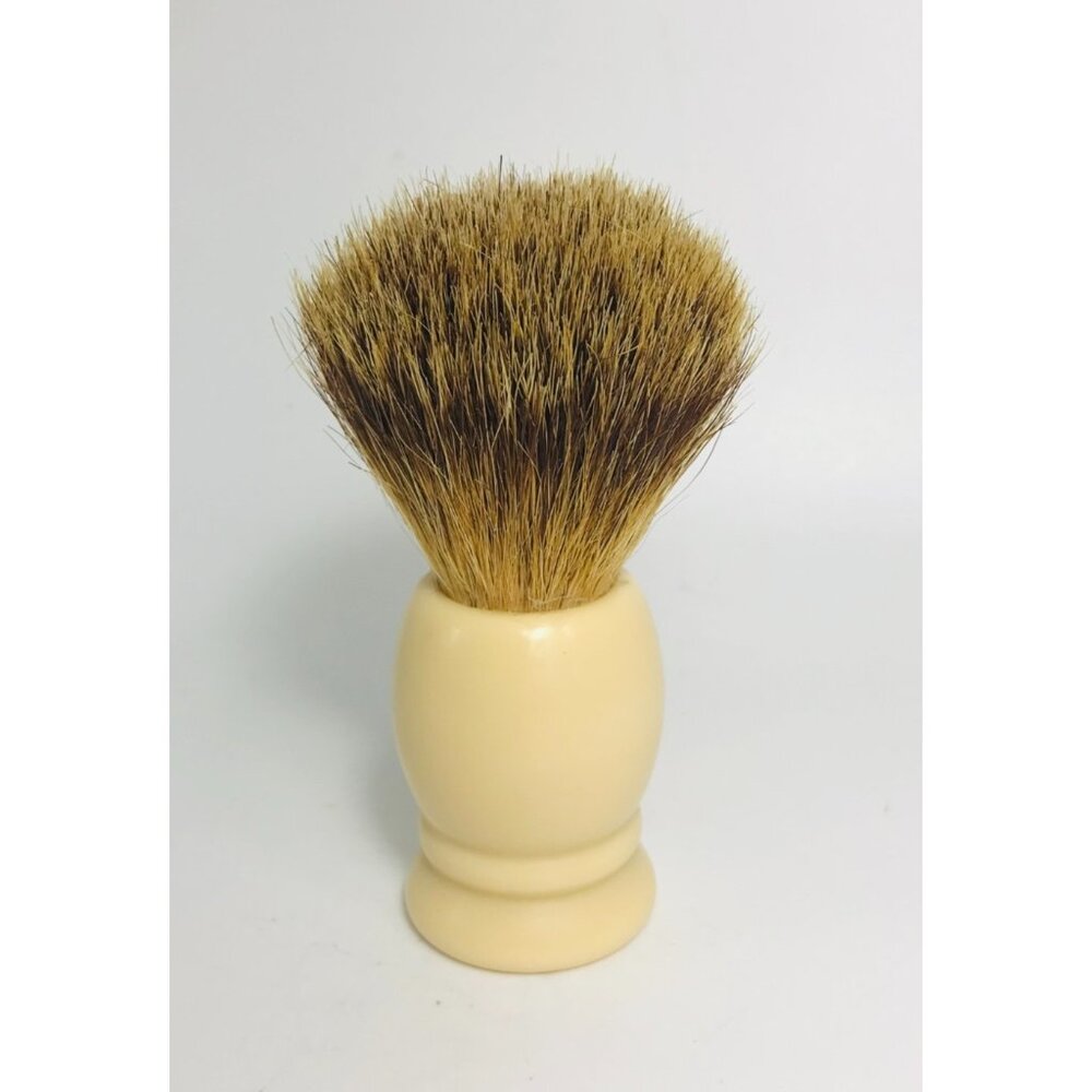 Vintage Zenith Badger Hair Shaving Brush Italy Handmade Since 1939
